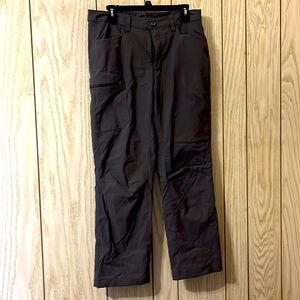 Men’s Eddie Bauer fleece lined grey pants